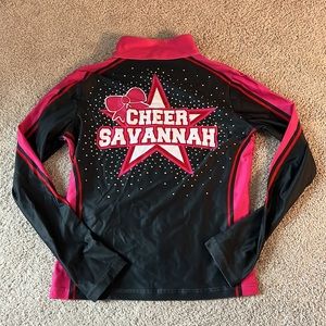 Cheer Savannah warm up jacket size AXL